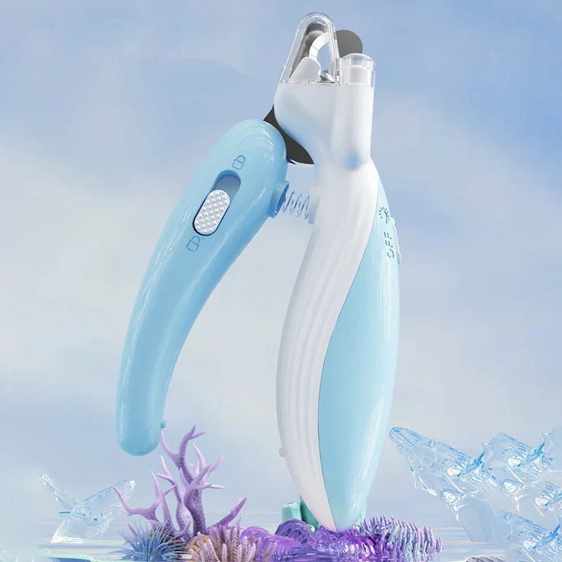 LED Pet Nail Clippers – Professional Grooming Scissors for Dogs, Cats, and Small Animals, Safe & Ergonomic Design