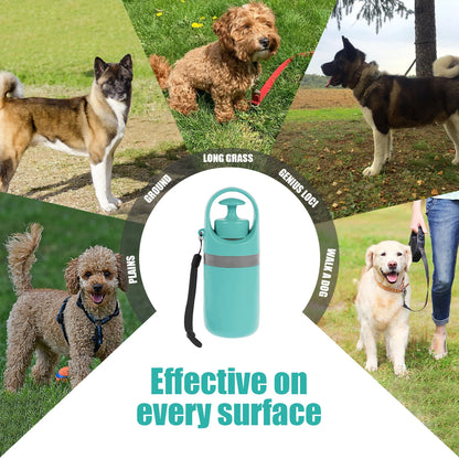 Portable Dog Toilet with Six-Claw Poop Scoop and Garbage Bag Dispenser – Perfect for Outdoor Pet Cleanup