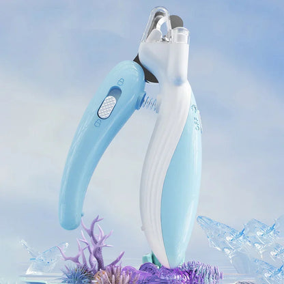 LED Pet Nail Clippers – Professional Grooming Scissors for Dogs, Cats, and Small Animals, Safe & Ergonomic Design