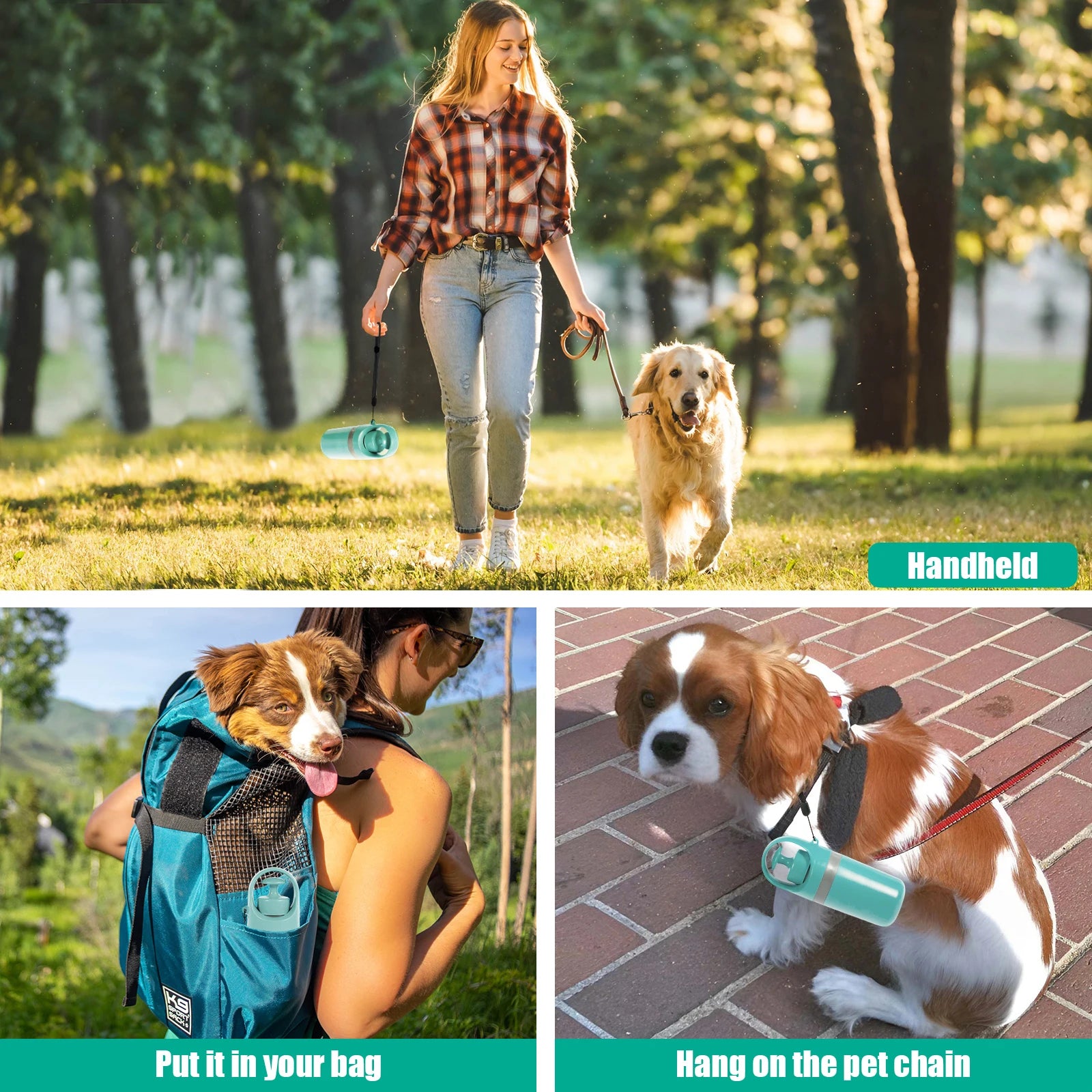 Portable Dog Toilet with Six-Claw Poop Scoop and Garbage Bag Dispenser – Perfect for Outdoor Pet Cleanup